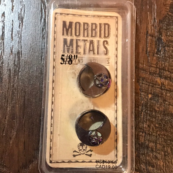 MORBID METALS 5/8IN PLUGS - Picture 1 of 1
